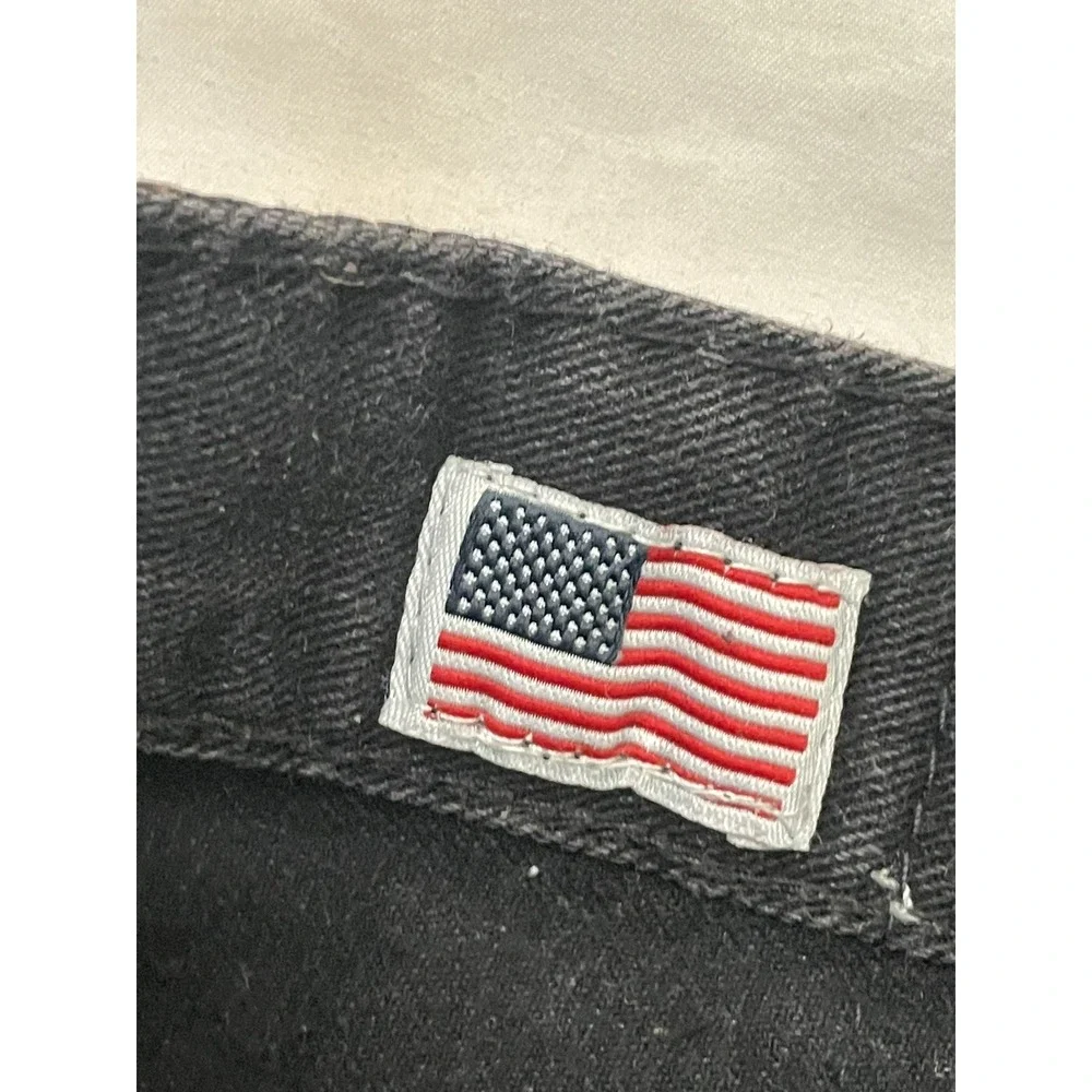 Vintage True Religion Billy Super T Jeans 32x31 Black Flap Pockets Made in USA